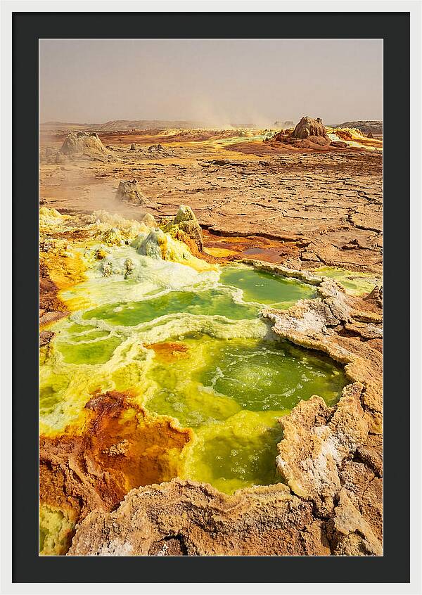 Dallol Hydrothermal Field Wonders