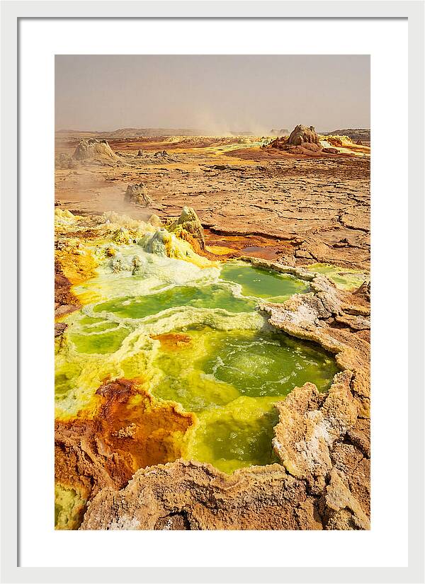 Dallol Hydrothermal Field Wonders