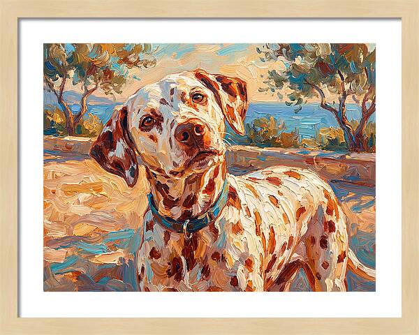 Dalmatian By The Mediterranean