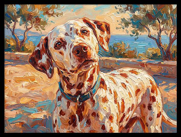 Dalmatian By The Mediterranean