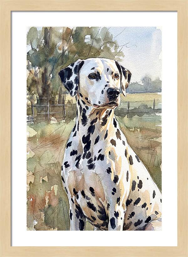 Dalmatian In Nature