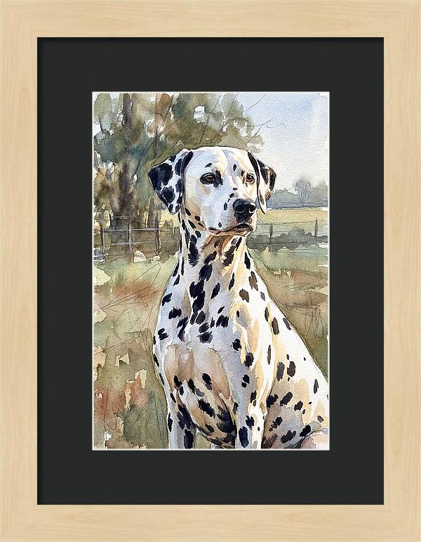 Dalmatian In Nature
