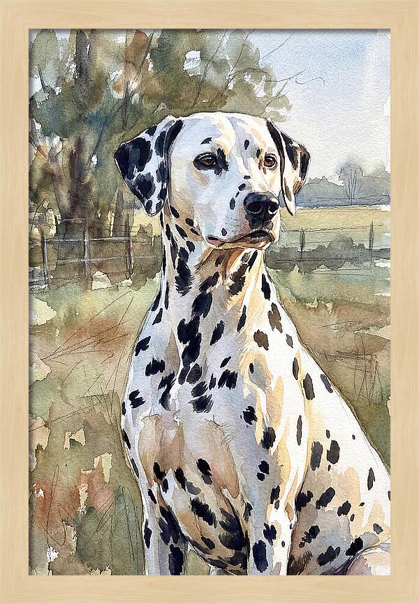Dalmatian In Nature