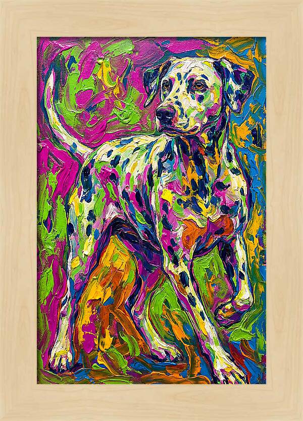 Dalmatian In Vibrant Colors
