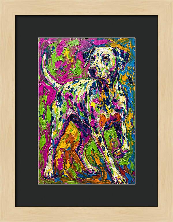 Dalmatian In Vibrant Colors