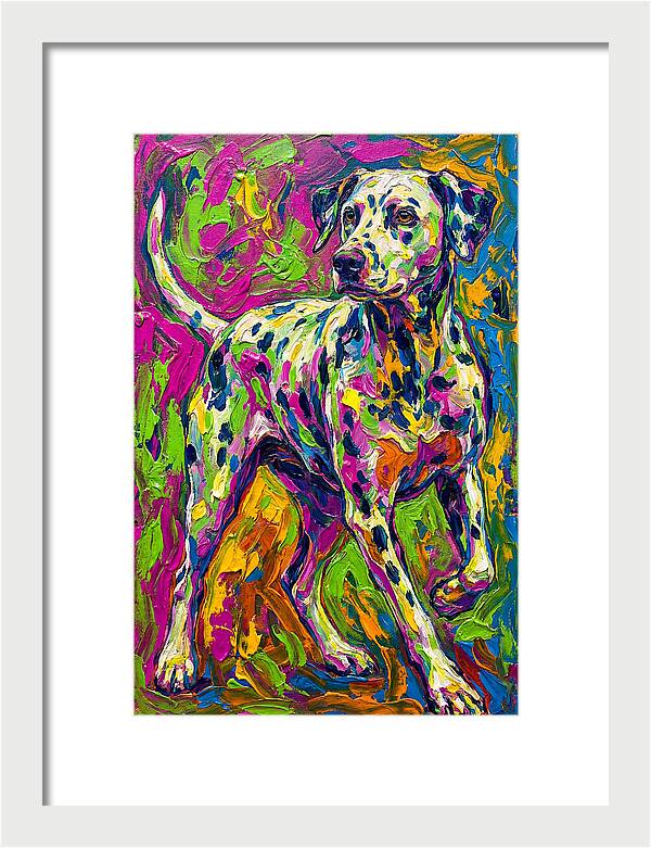Dalmatian In Vibrant Colors