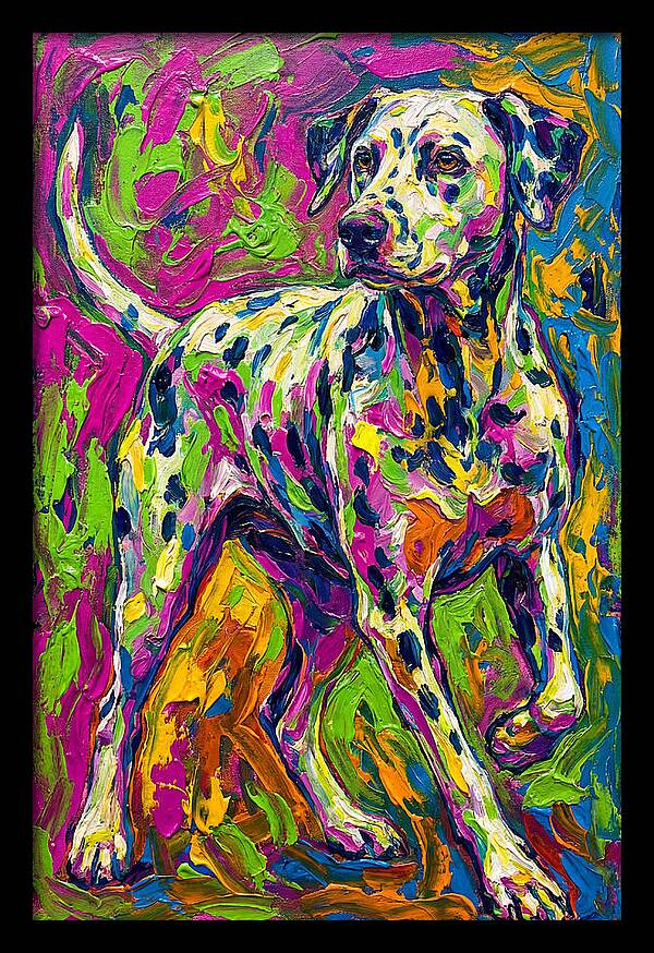 Dalmatian In Vibrant Colors