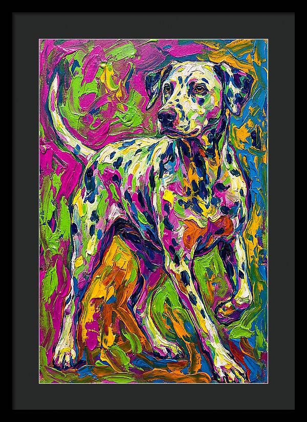 Dalmatian In Vibrant Colors