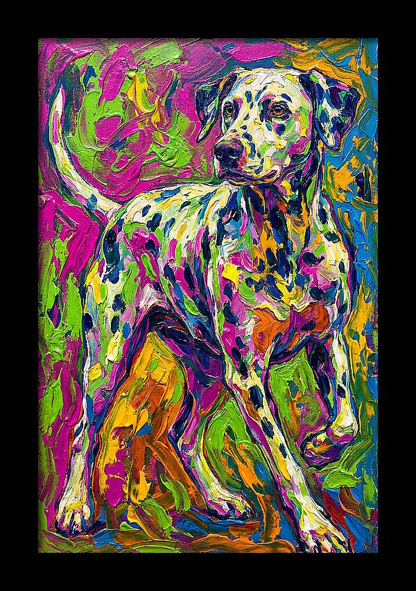 Dalmatian In Vibrant Colors