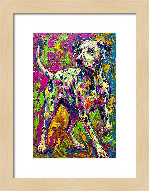Dalmatian In Vibrant Colors