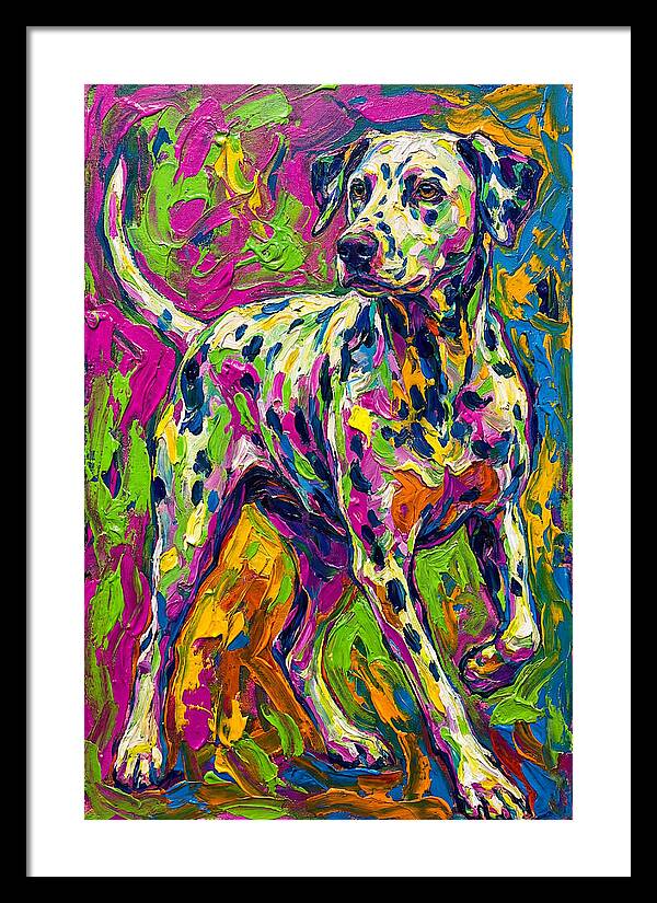 Dalmatian In Vibrant Colors