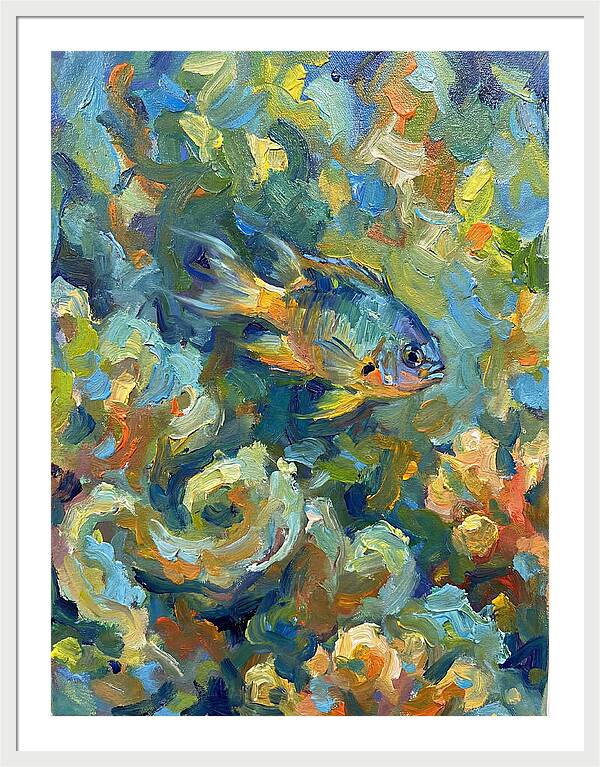 Damselfish Among Vibrant Corals