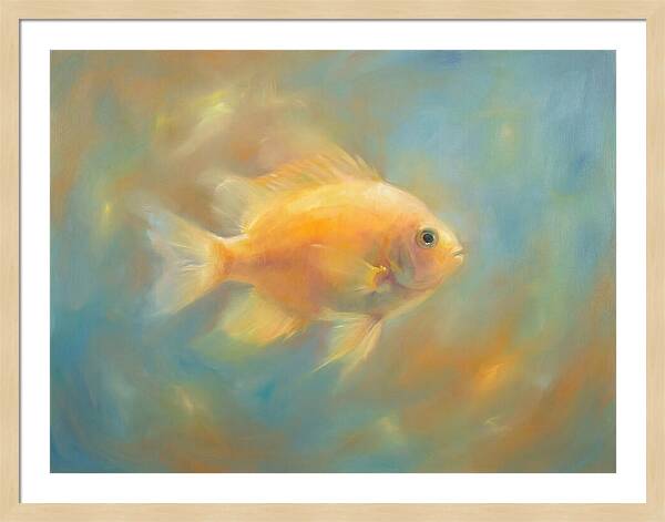 Damselfish Swimming