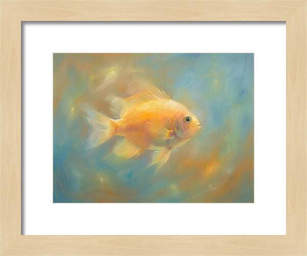 Damselfish Swimming
