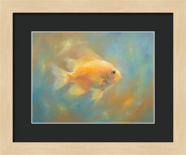 Damselfish Swimming