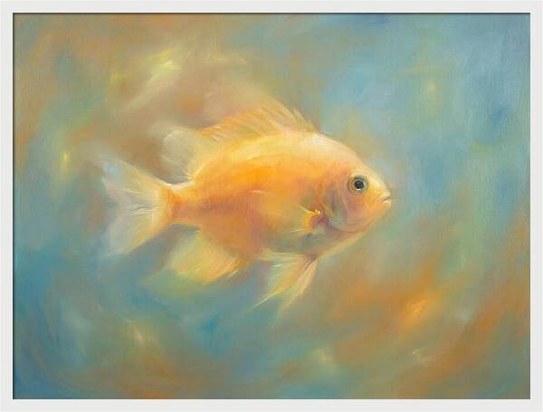 Damselfish Swimming
