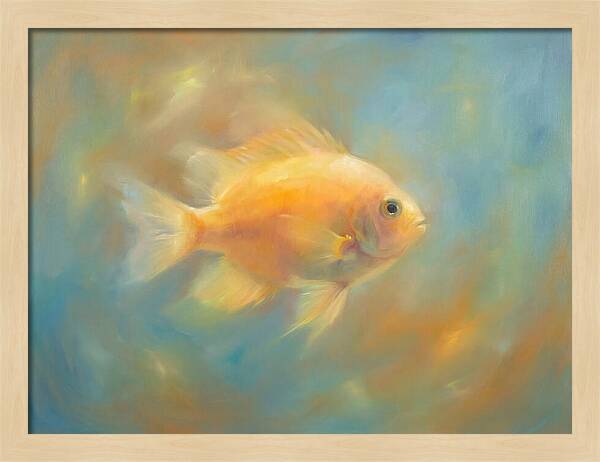 Damselfish Swimming