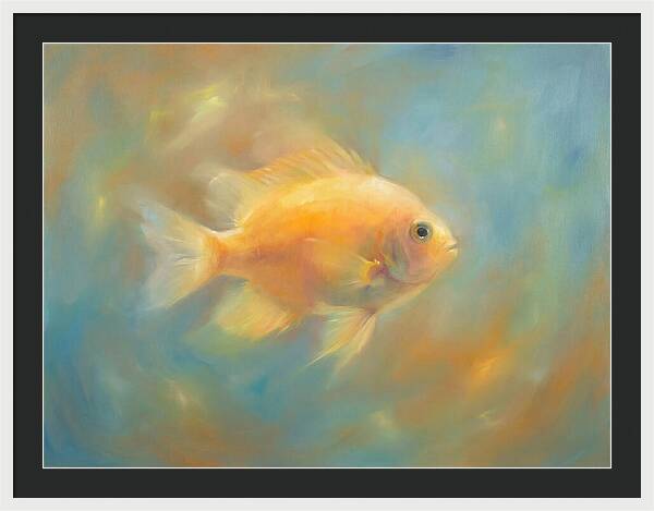 Damselfish Swimming