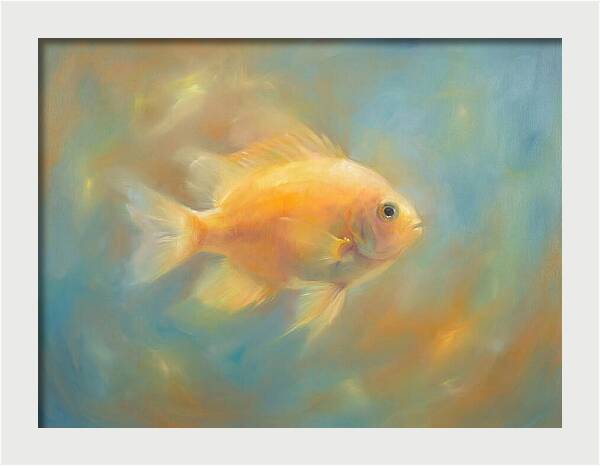 Damselfish Swimming