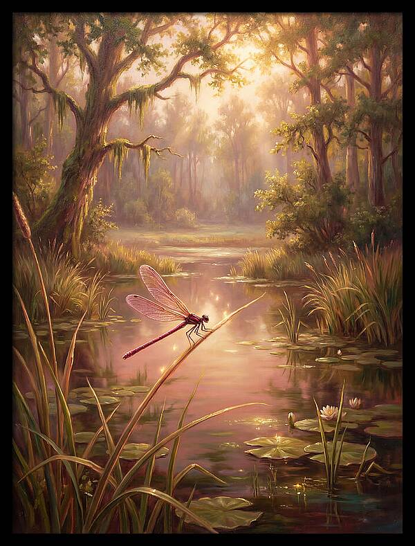 Damselfly In Nature