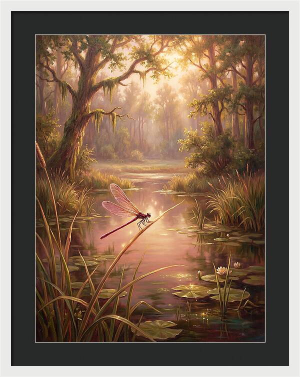 Damselfly In Nature