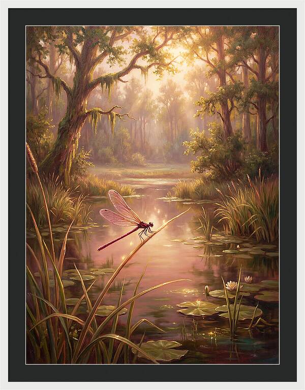 Damselfly In Nature