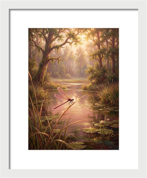 Damselfly In Nature