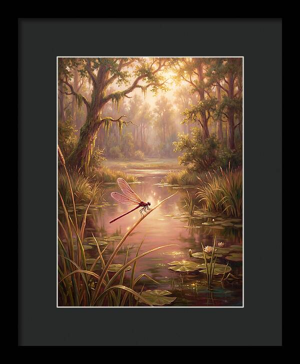 Damselfly In Nature