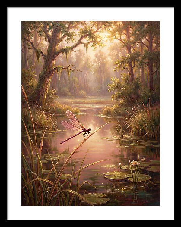 Damselfly In Nature