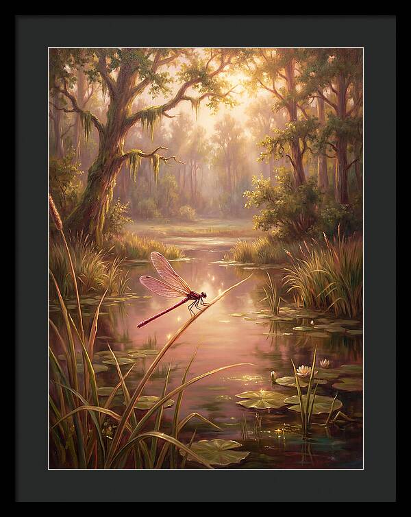 Damselfly In Nature