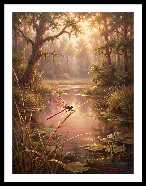 Damselfly In Nature