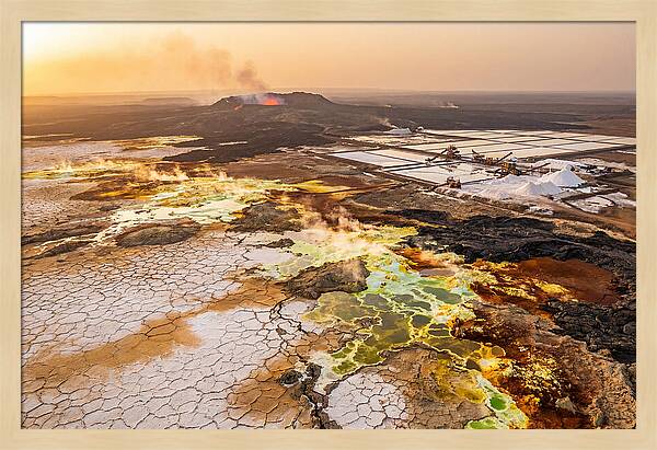 Danakil Depression From Above