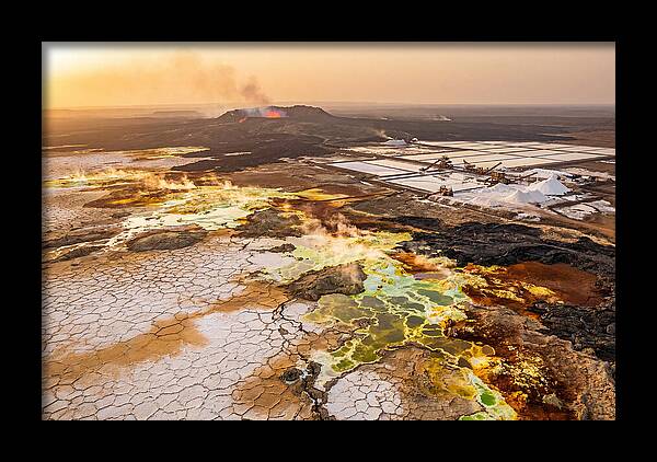 Danakil Depression From Above