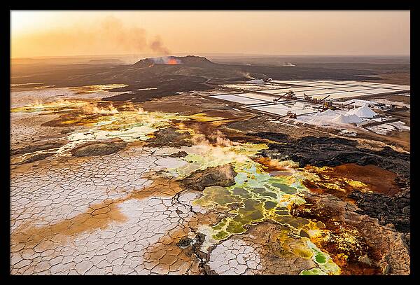 Danakil Depression From Above