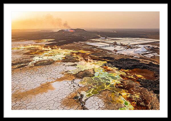Danakil Depression From Above