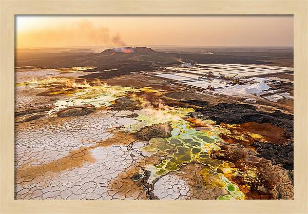 Danakil Depression From Above