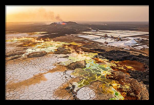 Danakil Depression From Above