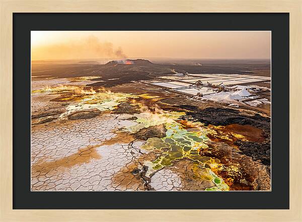 Danakil Depression From Above