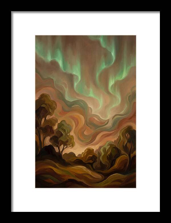 Dancing Aurora Borealis