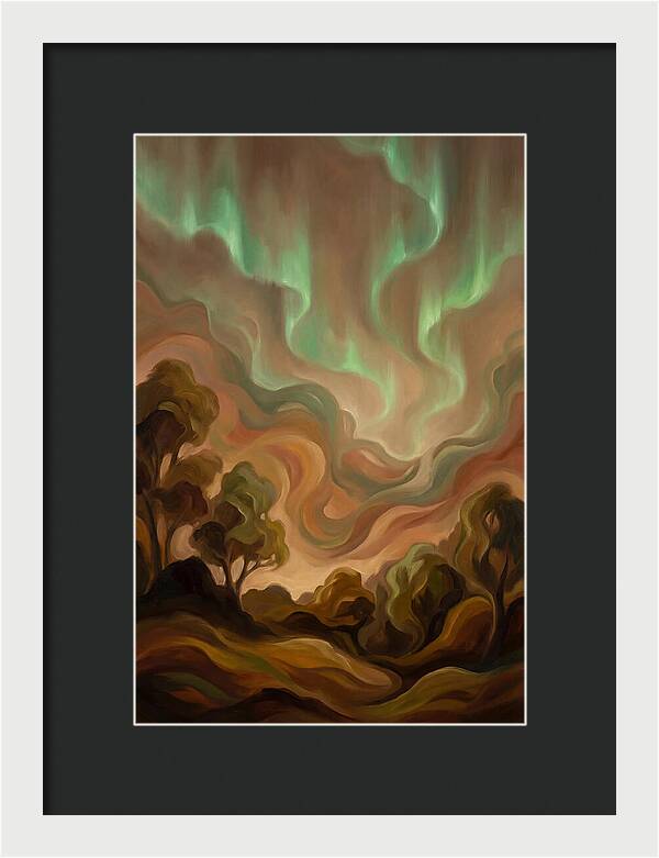 Dancing Aurora Borealis