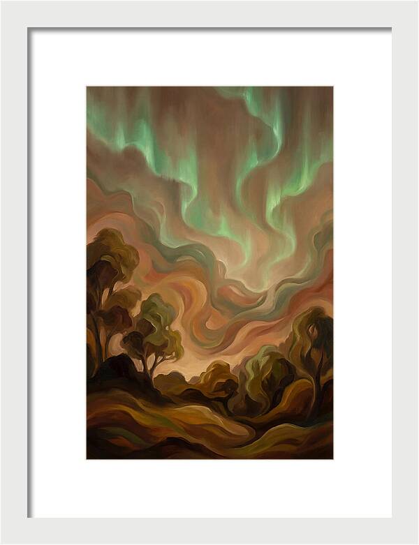 Dancing Aurora Borealis