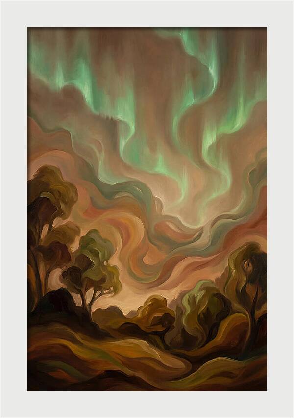 Dancing Aurora Borealis