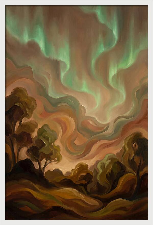 Dancing Aurora Borealis