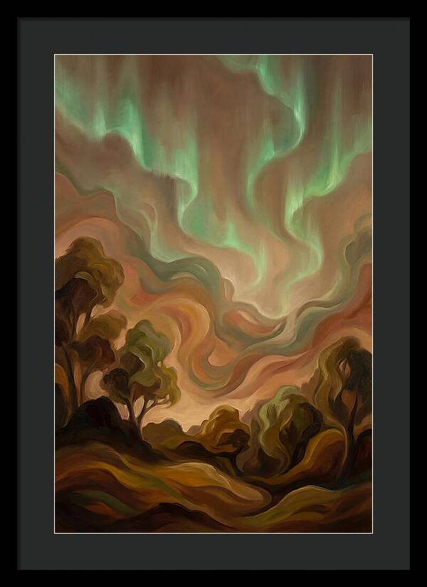 Dancing Aurora Borealis