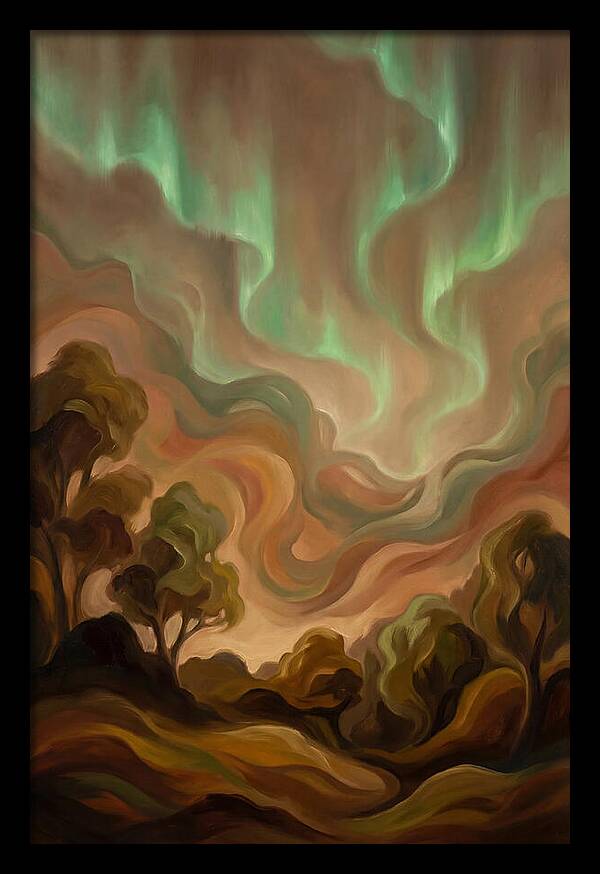 Dancing Aurora Borealis