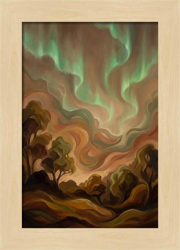 Dancing Aurora Borealis