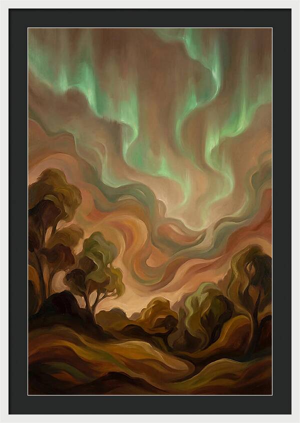 Dancing Aurora Borealis