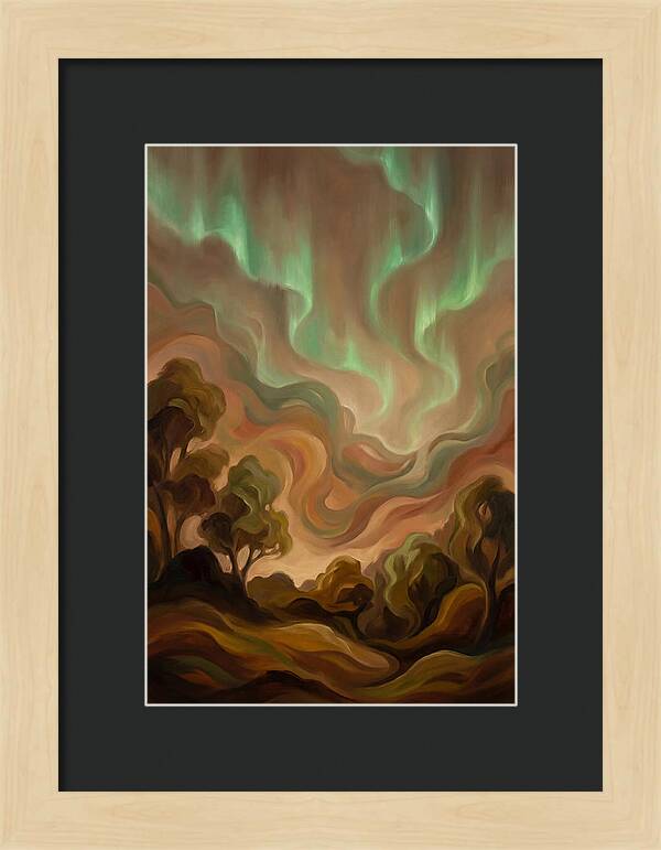 Dancing Aurora Borealis
