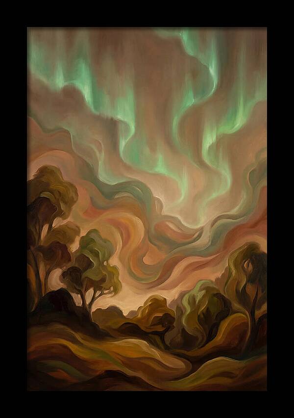 Dancing Aurora Borealis