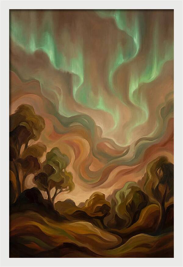 Dancing Aurora Borealis